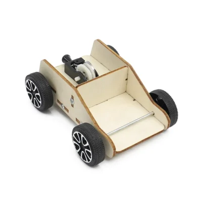Renaissance Racer: KizaBot's Da Vinci-Inspired Clockwork Car – Unwind the Genius!