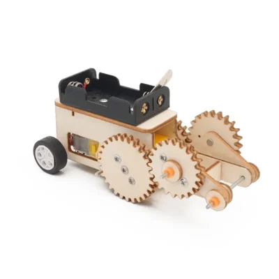 KizaBot’s Gear Genius DIY Gearbox Car Assembly Kit for Kids