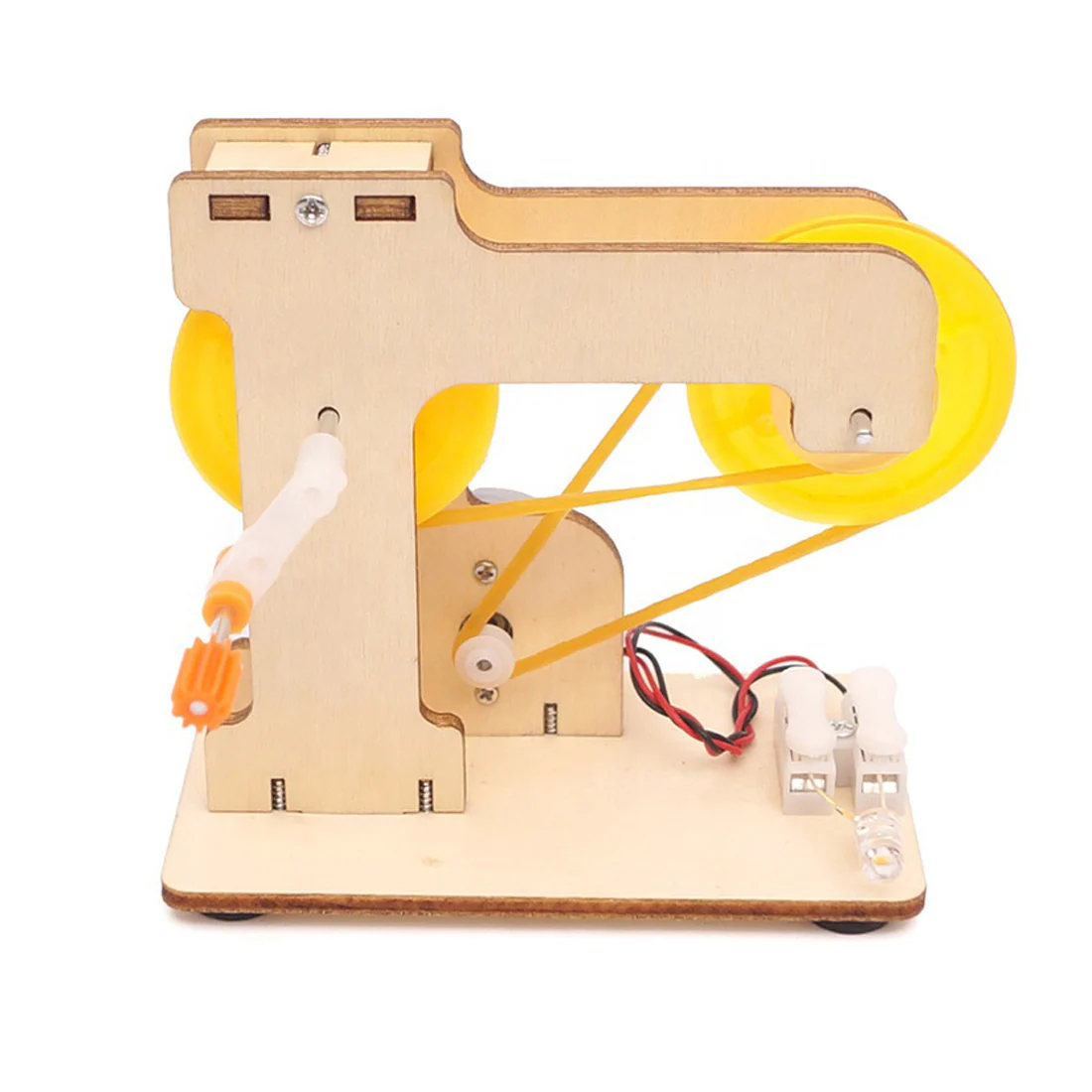 KizaBot’s Hand-Cranked Generator Model Kit - Spark Young Inventors' Creativity! DIY Kit