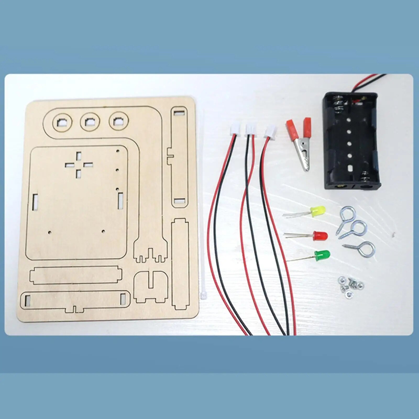 KizaBot’s Mini Traffic Light , Science Experiment DIY Kit for Kids
