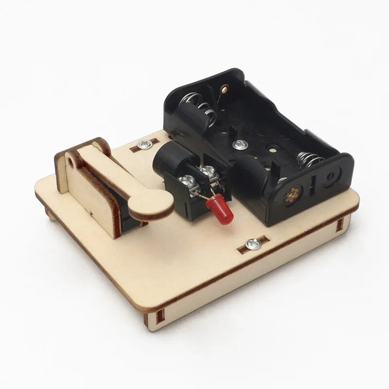 Kizabot's Telegraph Constructor DIY Physics & Communication Craft DIY kit