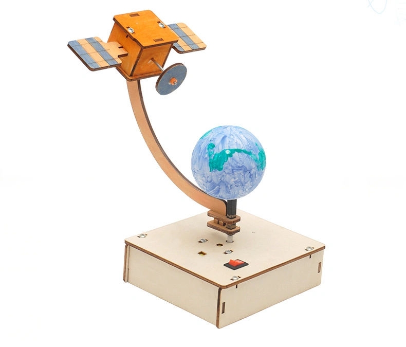 KizaBot’s Aeronautical Satellite Orbit Model: DIY STEM Space Kit